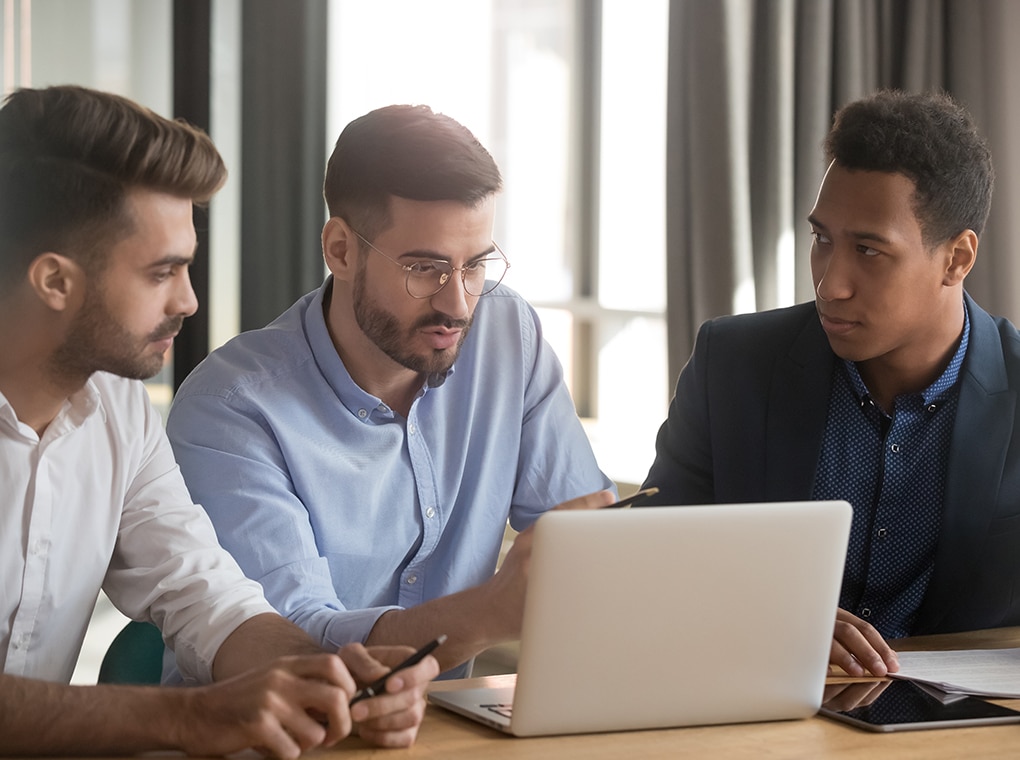 serious,mentor,leader,coach,and,diverse,business,men,team,discuss